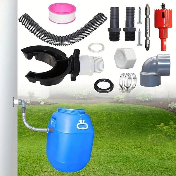 Trendooze 80 M² Çatı Yağmur Suyu Toplama Hızlı Kurulum Renkli Sunshine022 Bağlantısı