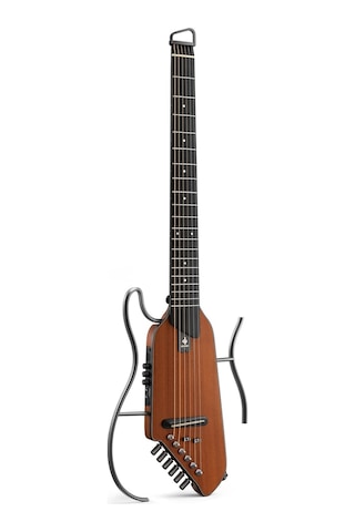 Donner Hush I Evo2 Travel Gitar Natural