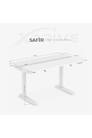 Safir Yükseklik Ayarlı Çizim Ve Çalışma Masası Genel