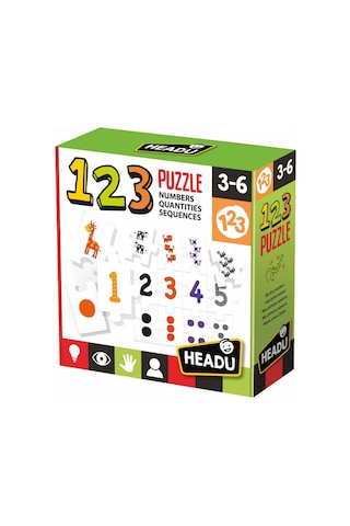 Headu 123 Puzzle (3-6 Yaş)