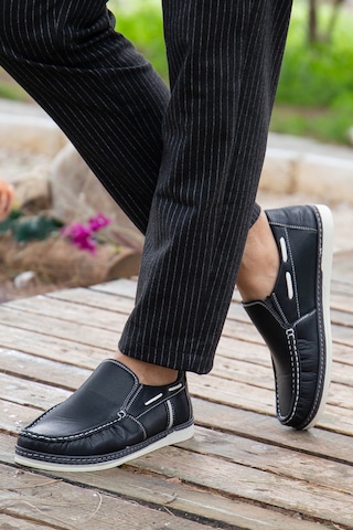 Daxtors D0507 Günlük Ortopedik Erkek Casual Ayakkabı Siyah