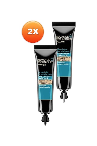 Avon Advance Techniques Argan Yağı Içeren Besleyici Saç Serumu 2 x 15 ML