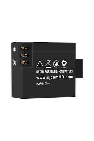 Sjcam Sj4000 Sj5000 Elite M10 Aksiyon Kamera Bataryası 3.7v Pil