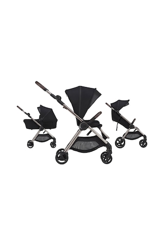 Anex Iq Premium Kabin Boya Dönüşebilen Çift Yönlü Bebek Arabası Portbebe Dahil Smart Set