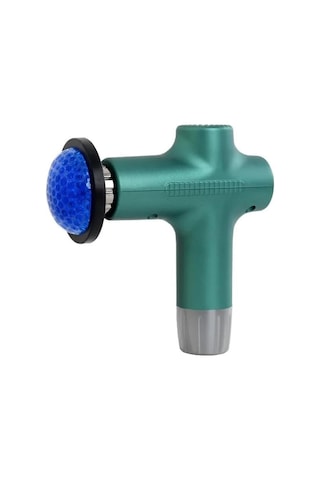 Afm Tech Jy-711 Yeşil Yeni Nesil Isıtmalı Sıcak Ve Soğuk Özellikli Şarjlı Masaj Tabancası Yeşil