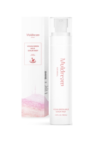 Muldream Vegan Green Mild Mist Akneli Ciltler için Sprey Serum 110 ML