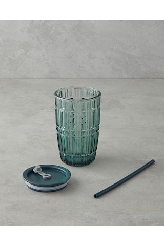English Home Tasty Cam Pipetli Bardak 420 Ml Yeşil