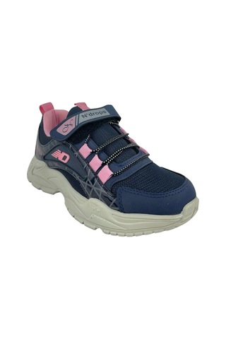 Matzeliger Mzg1236 Lacivert-pembe Kız Çocuk Günlük Rahat Spor Ayakkabı