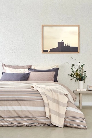 Taç Bamboo Dreams Private Pike Takımı Plain Gri Çift Kişilik Gri