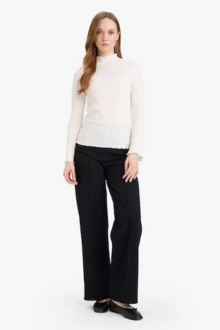 Defacto Slim Fit Dar Kesim Fitilli Kaşkorse Uzun Kollu Tunik F7136ax26sper105 Ekru-er105