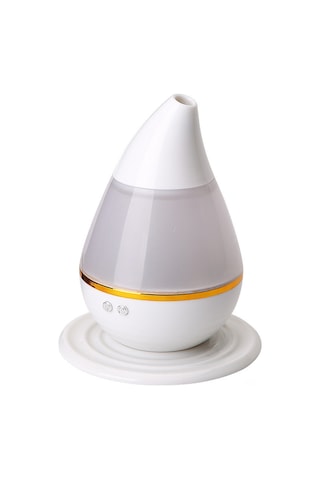 Tenfowee Usb Mikro Damla Nemlendirici - 250ml Hava Temizleyici Aromaterapi, 7 Renkli Işık, Sessiz Sprey, Abs Malzeme, 0-10 M²