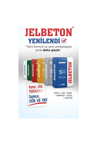 Yeni Nesil İsonem Jelbeton Beyaz 20 L