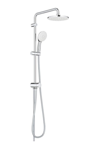 Grohe Tempesta System 200 Duvar Bağlantılı, Divertörlü Duş Sistemi - 27389003 Gümüş