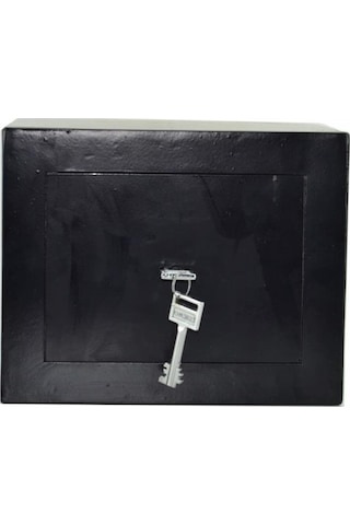 Anahtarlı Ev Ofis Kasası Çelik Kasa 30x19x27 Cm