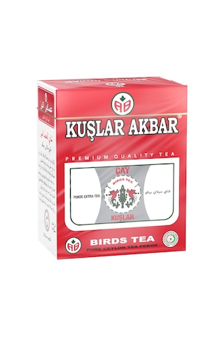 Kuşlar Akbar Siyah Dökme Çay 400 G