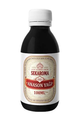 Sek Aroma Özel Saf Kristalize Anason Yağı 100 ML