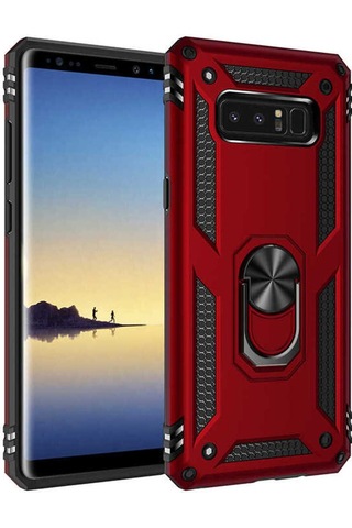 Galaxy Note 8 Kılıf Zore Vega Kapak Kırmızı