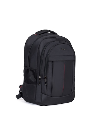 Dada Siyah Okul Çantası Geniş İç Hacim Yandan Cepli Uzun Ömürlü ve Sağlam Ortaokul - Lise - Üniversite