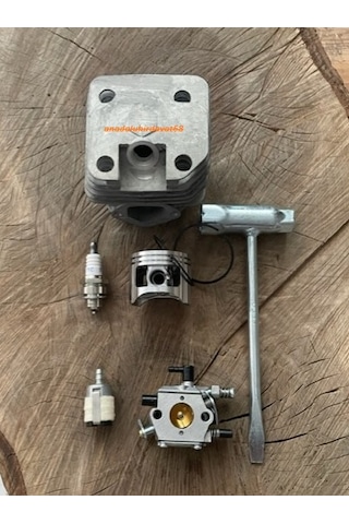 Dha Çin Ağaç Motor Silindir Piston Karbüratör Buji Anahtarı Süzgeç 52cc