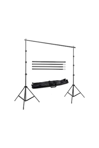 Cazipshop 2x3m Fon Standı Background Fon Perde Için Stand