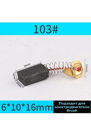 D.kovalev Elektrik Motorları İçin Grafit Fırçalar 2 Adet 140571666