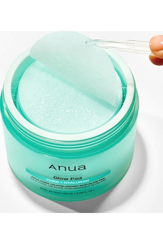 Anua Pdrn 100 Hyaluronic Acid Glow Pad - Hyaluronik Asit İçeren Nemlendirici Pedler