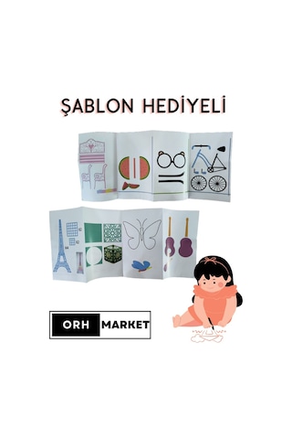 Mor 3D Kalem & Pembe Tavşan Grafik Tablet Seti – 50 Metre Filament ve USB Kablo