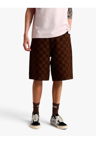 Lumberjack Check-5 Baggy Denim Short Erkek Kahverengi Şort - Vn000c9v