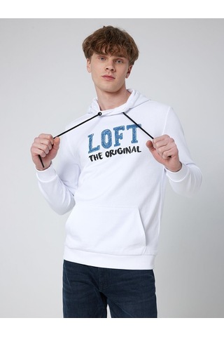 LOFT Regular Fit Erkek Sweatshirt Lf2030833 Q1.v1 Beyaz