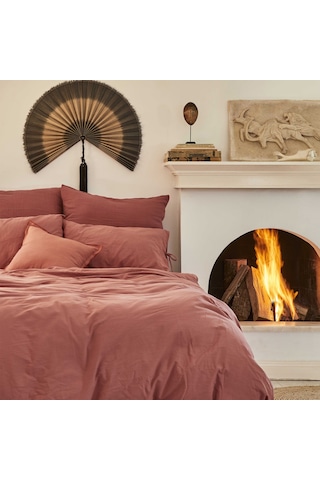 Karaca Home 4 Element Terracotta %100 Pamuk Tek Kişilik Nevresim