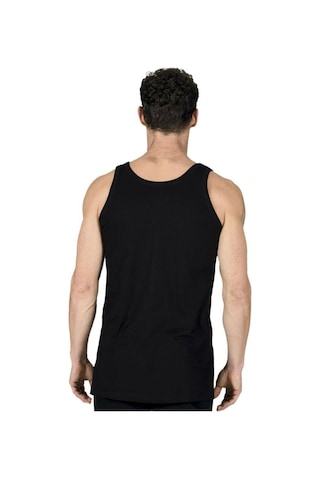 Özkan Underwear 6 Adet Özkan Erkek Ribana Atlet 11406 Siyah