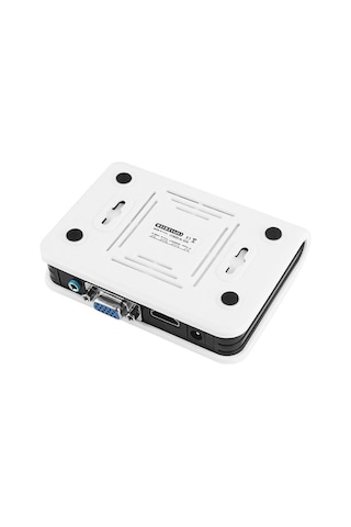 Sones 1080p Hdmı - Vga Adaptörü Dijital - Analog Video Ses Dönüştürücü Kablo Xbox 360 Ps3 Ps4 Pc Dizüstü Tv Kutusu Projektör Beyaz