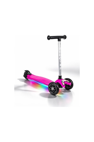 Tois Colorwase Led Işıklı 4 Kademeli 3 Tekerlekli Scooter Pembe
