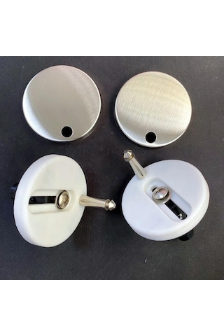 Trendooze Homyl Duvara Monte Klozet Kapağı, Gümüş Menteşe Bağlantı Gümüş