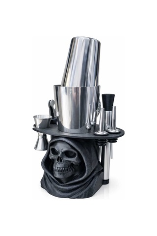 Reaper Standlı Kokteyl Hazırlama Seti Boston Shaker 700 Ml - Reaper