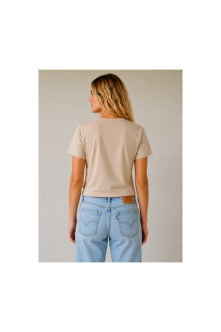 Levi's Kadın Tişört Vıntage Tee Relaxed Fıt Bej - 008c0-0004