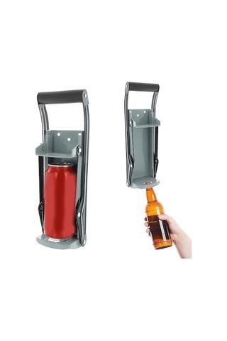 Dancemonkey Duvara Monte Şişe Açacağı, Geri Dönüşüm Aracı Pratik Tasarım Gri