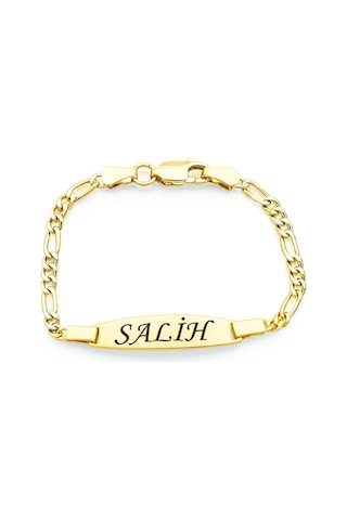 Gümüş Çocuk Künye - Altın Altın