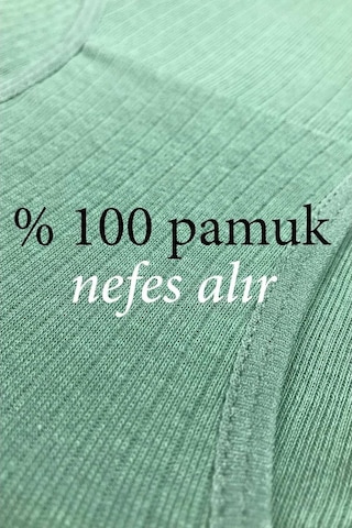 Royaleks 6 Adet Kadın Yüksek Bel Ribana Bato Külot S084 (553476827) Çok Renkli