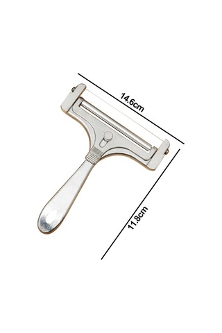 Paket El Tipi Peynir Dilimleyici - Paslanmaz Çelik, 14,6 11,8 Cm Diğer