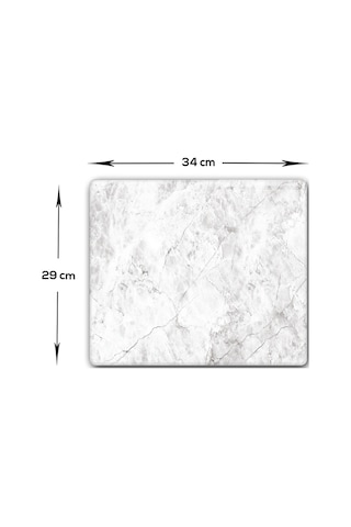 Decorita Cam Kesme Tahtası | Taş Görünümlü | 29cmx 34cm