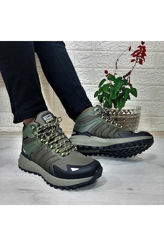 Jump 28680 Haki Waterproof Kaymaz Taban Erkek Bot 001