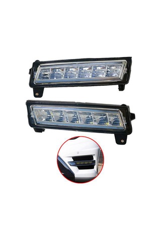 Mercedes-benz Ml Gl Glk W164 X164 X204 Sürüş Lambası İçin Araba Led Drl Sis Lambası