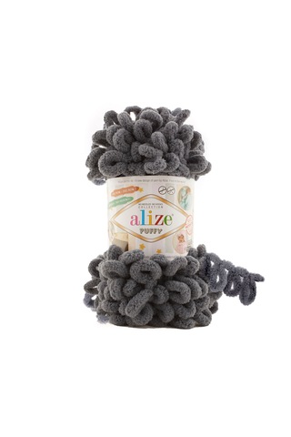 Alize 5 Adet Puffy El Örgü Ipliği 5'li Paket - 100 Gr. 9 Mt. Parmak Örgü Ipi - Şevval Tuhafiye 53
