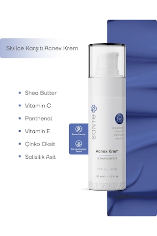Sante Plus Akne ve Sivilce Karşıtı Krem 50 ML