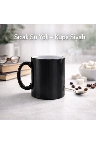 Sihirli Kupa Baskı Siyah
