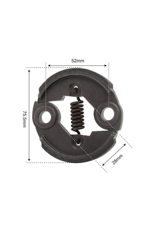 Kmtmak Motorlu Tırpan Bg/cg430-520 Balata Vida Pul Sırt Ve Yan Modeller Bahçe Makina Yedek Parça