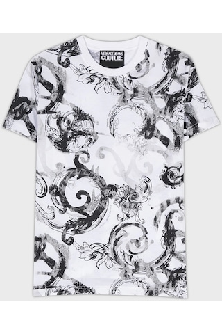 Versace Jeans Couture Erkek T Shirt 76gah6s0 Js287 003 Beyaz