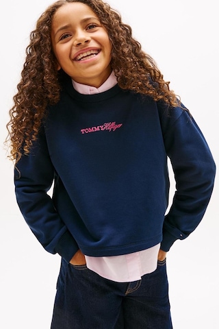 Tommy Hilfiger Kız Çocuk Sweat Kg0kg09128 Lacivert