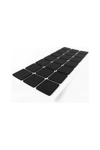 Furndiy Kendinden Yapışkanlı Kare Kaydırmaz 30 Mm X 30 Mm Siyah 21 Parça Siyah